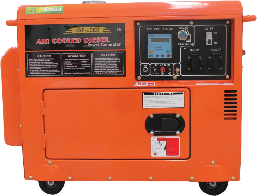 เครื่องยนต์ดีเซลปั่นไฟ (Generator Diesel Engine) HG-5GF-LD01