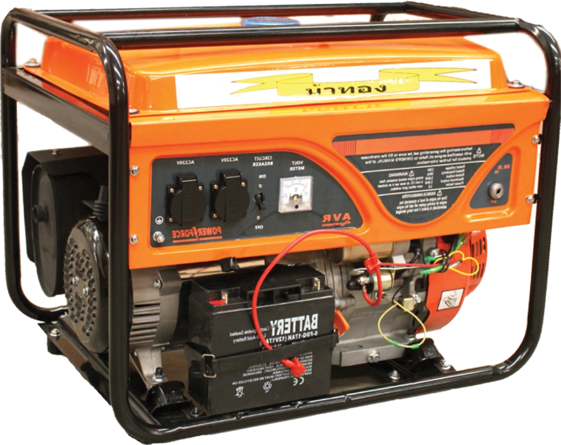 เครื่องยนต์เบนซินปั่นไฟ KM6500A-HK01